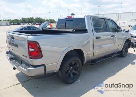 2025 Ram 1500 Big Horn 4X4 5'7 Box из США, поврежденный, VIN 1C6SRFFP3SN521880